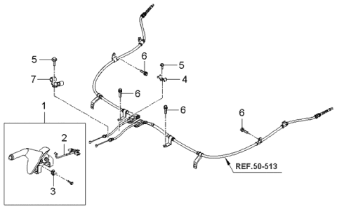 2006 Kia Optima Parking Brake Diagram