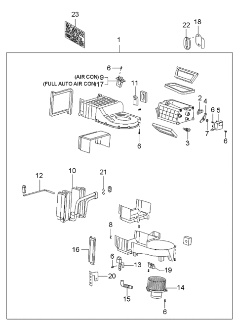 2002 Kia Optima Thermistor Diagram for 9761438000