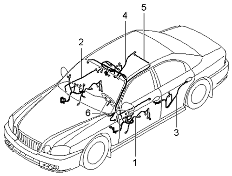 2002 Kia Optima Miscellaneous Wiring Diagram 1