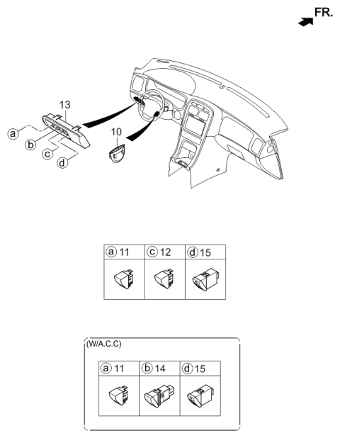 2003 Kia Optima Switch Diagram 5