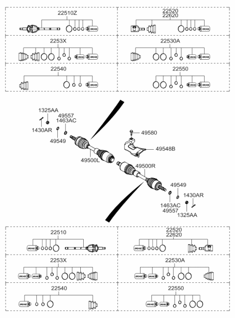 2008 Kia Optima Drive Shaft Diagram 1