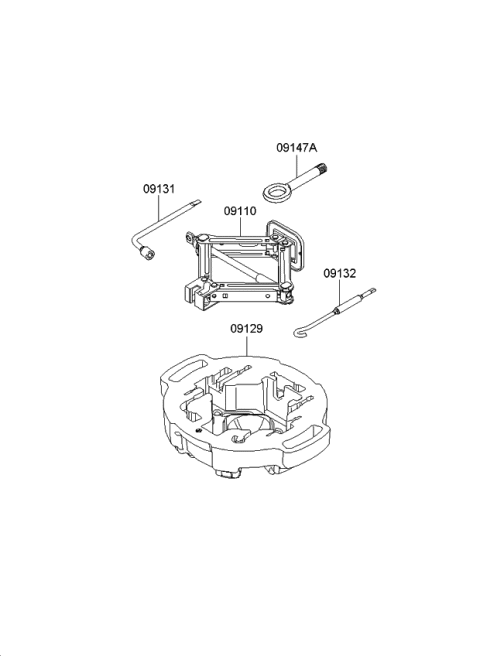 2008 Kia Optima Ovm Tool Diagram