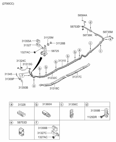 2006 Kia Optima Fuel System Diagram 3