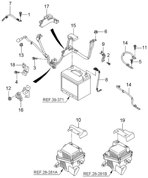 2006 Kia Rondo Battery Wiring Diagram