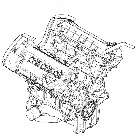 2006 Kia Rondo Sub Engine Assy Diagram 2