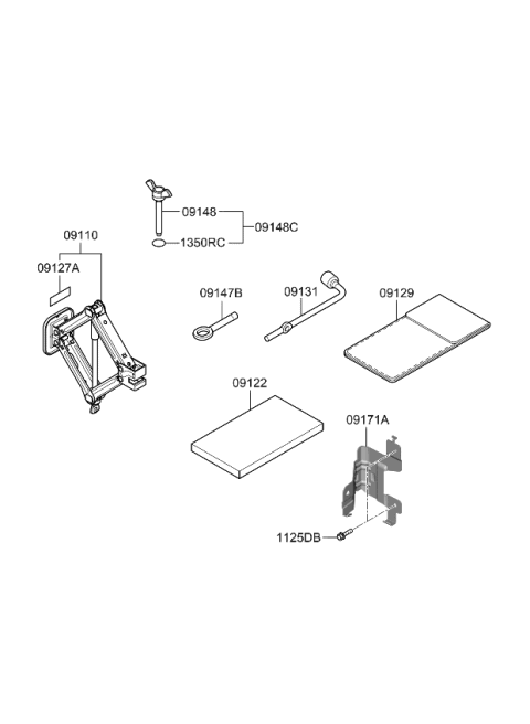 2024 Kia Carnival Ovm Tool Diagram