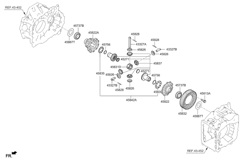 2023 Kia Carnival Transaxle Gear-Auto Diagram 2