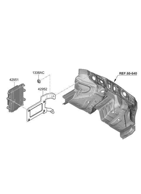 2023 Kia Carnival Auto Transmission Case Diagram 2