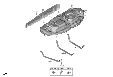 2024 Kia Carnival Fuel System Diagram 2