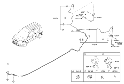 2019 Kia Soul Brake Fluid Line Diagram 2