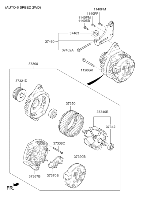 2018 Kia Soul Alternator Diagram 2