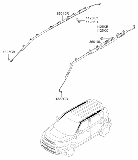 2019 Kia Soul Air Bag System Diagram 2