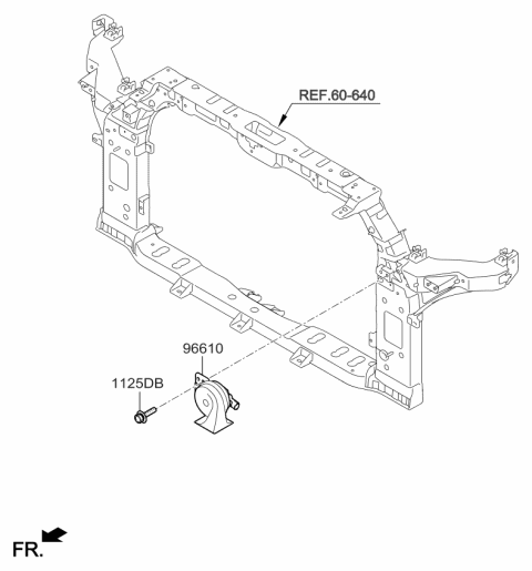 2018 Kia Soul Horn Diagram