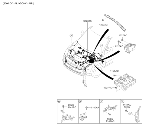 2018 Kia Soul Front Wiring Diagram 2