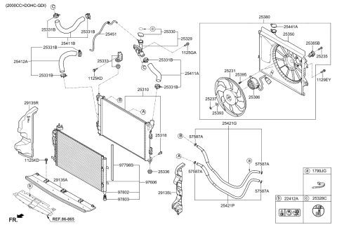 2017 Kia Soul Engine Cooling System Diagram 2