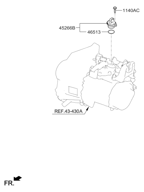 2019 Kia Soul Speedometer Driven Gear Diagram