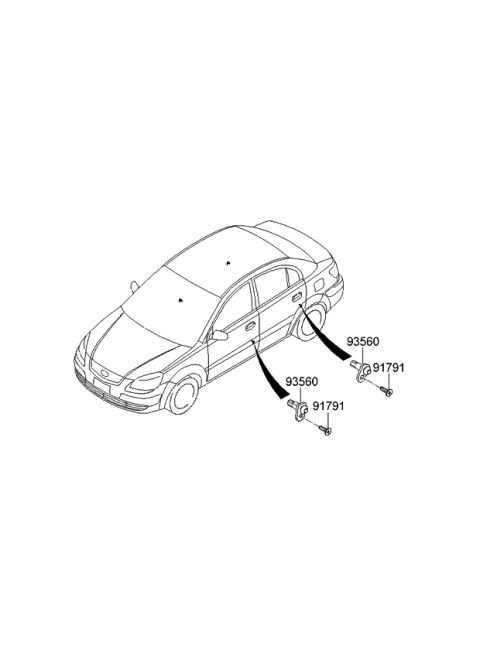 2007 Kia Rio Switch Diagram 2