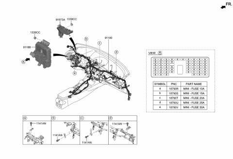 2018 Kia Stinger Main Wiring Diagram