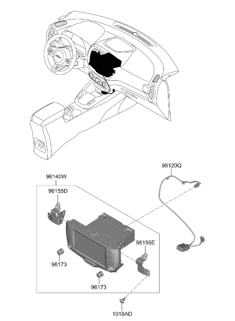 2023 Kia Soul Audio Diagram