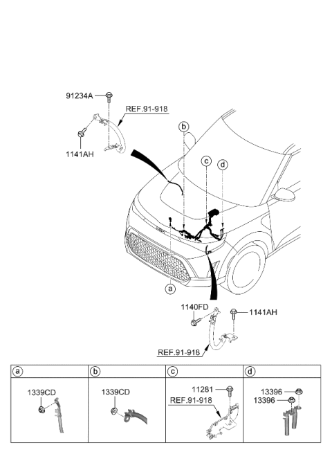 2023 Kia Soul Front Wiring Diagram 2