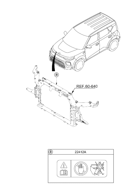 2024 Kia Soul Engine Cooling System Diagram 2