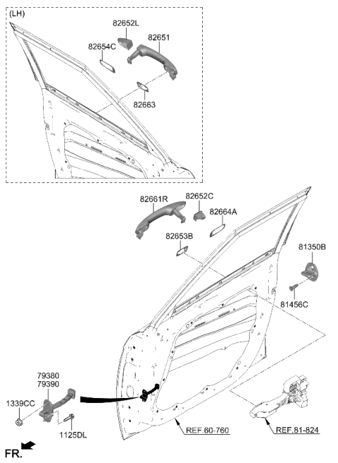 2024 Kia Soul Locking-Front Door Diagram