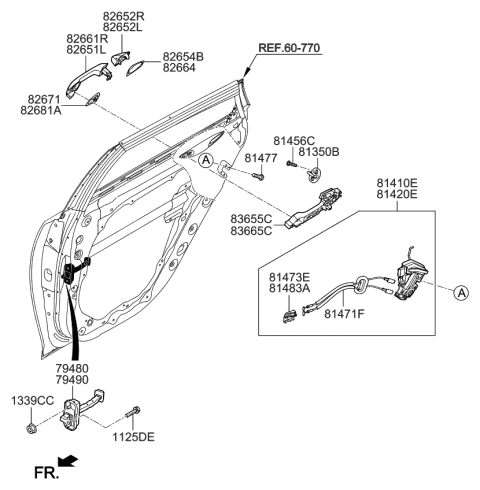 2017 Kia Optima Hybrid Rear Door Locking Diagram