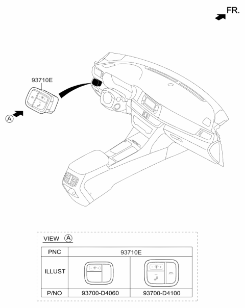 2018 Kia Optima Hybrid Switch Diagram