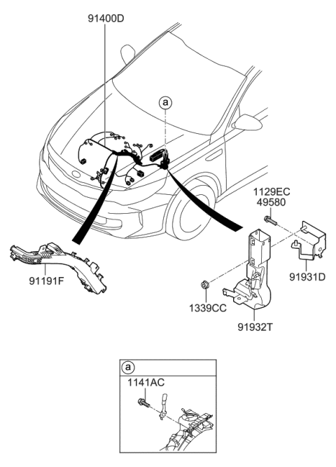 2017 Kia Optima Hybrid Control Wiring Diagram