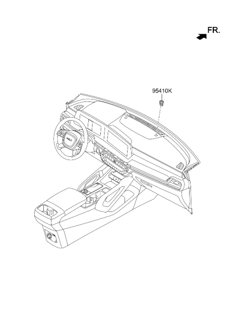 2024 Kia Telluride Locking-Front Door Diagram 2