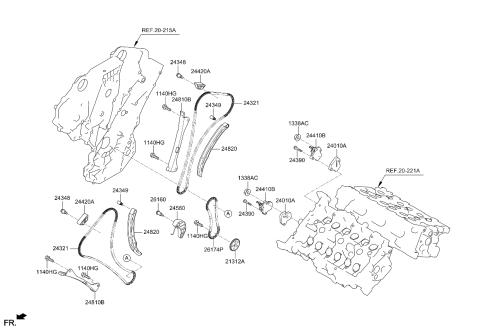 2023 Kia Telluride Camshaft & Valve Diagram 2