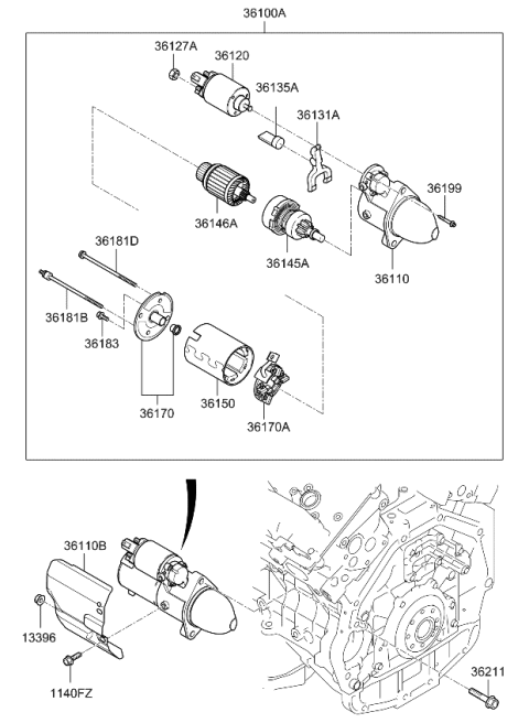 2024 Kia Telluride Starter Diagram