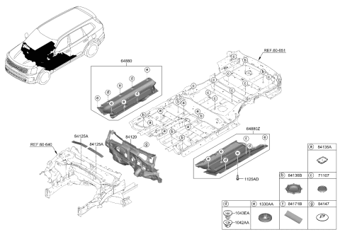 2024 Kia Telluride Isolation Pad & Plug Diagram 2