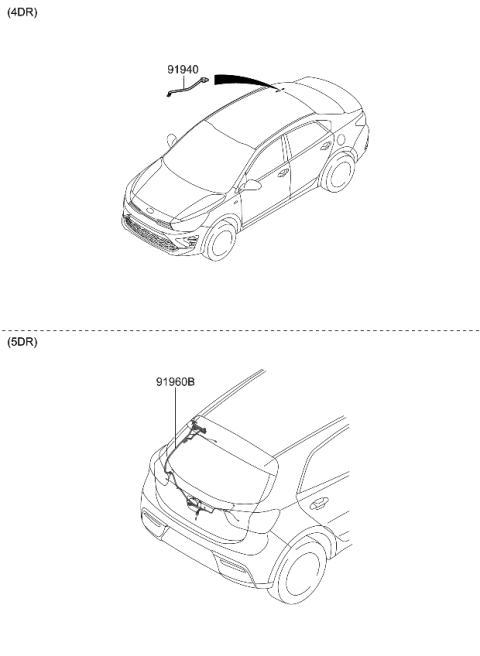 2023 Kia Rio Miscellaneous Wiring Diagram 2