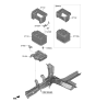 Diagram for 2020 Kia Soul Battery Terminal - 37180K0000