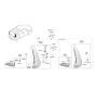 Diagram for 2020 Kia Soul Tail Light - 92402K0010