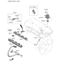 Diagram for Kia Fuel Injector - 353102B350