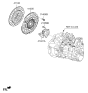 Diagram for 2021 Kia Soul Release Bearing - 4142132AA1