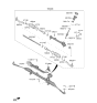 Diagram for Kia Soul Steering Gear Box - 56500K0000