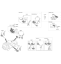 Diagram for Kia Forte Ignition Switch - 81910M7100