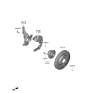 Diagram for Kia Soul Steering Knuckle - 51715K0000