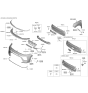 Diagram for 2020 Kia Soul License Plate - 86529K0010