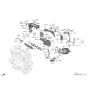 Diagram for Kia Soul Exhaust Heat Shield - 285292B700