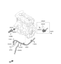 Diagram for Kia Seltos Thermostat Housing - 256312B057