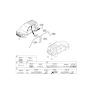 Diagram for 2017 Kia Soul EV Emblem - 86320B2000