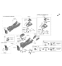 Diagram for Kia Soul Shift Indicator - 84655K0030