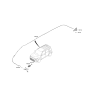 Diagram for 2020 Kia Soul Antenna Mast - 96210K0010EB