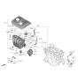 Diagram for 2024 Kia Soul Crankcase Breather Hose - 289122E041