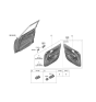 Diagram for 2023 Kia Soul Car Speakers - 96320K0200