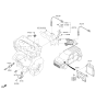 Diagram for Kia Engine Control Module - 391712ELC0